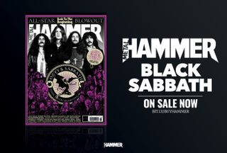 Black Sabbath on the cover of Metal Hammer issue 402