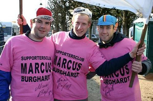 The big fans of Marcus Burghardt are on the start in Compi&egrave;gne.