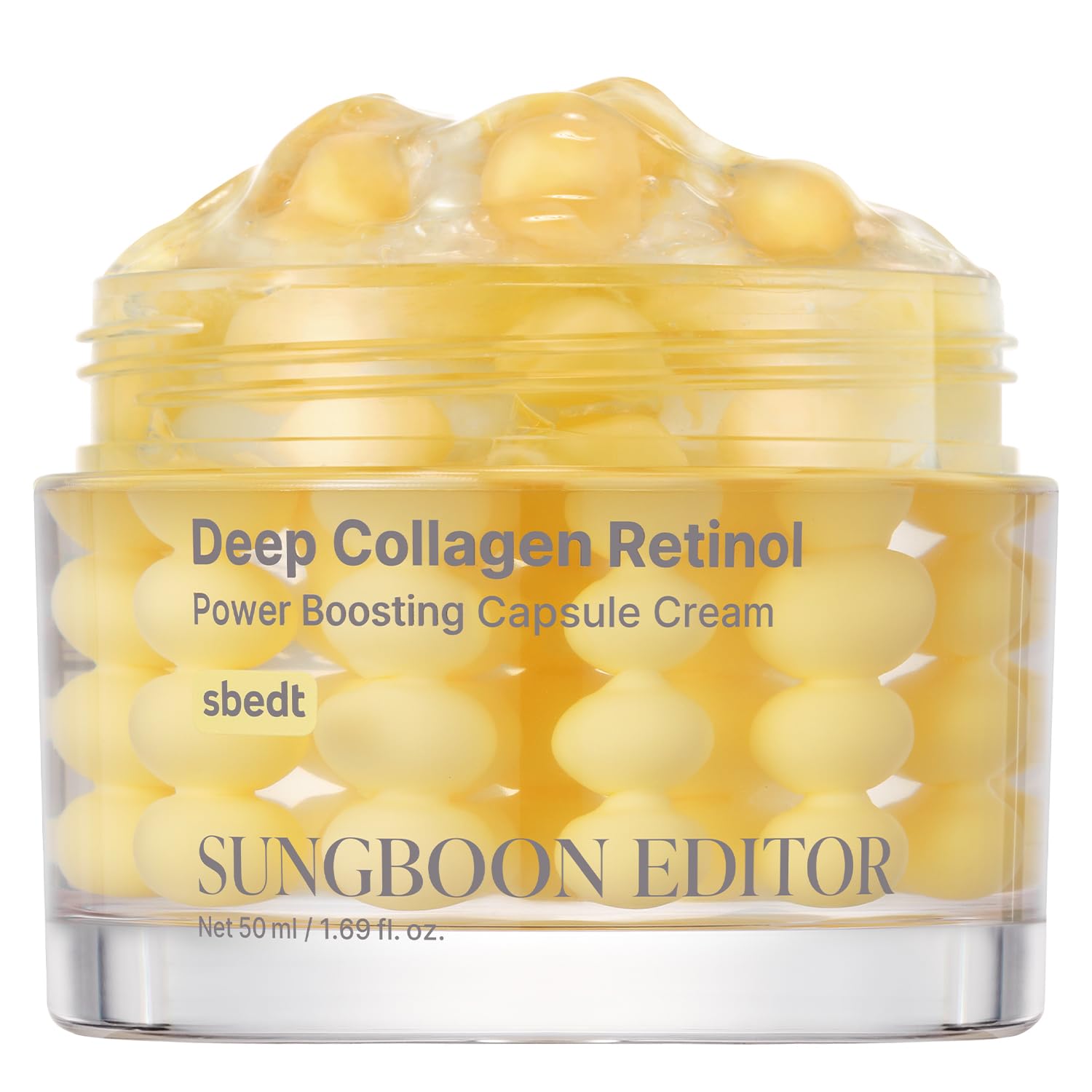 Sungboon Editor Deep Collagen Retinol Capsule Cream | Anti-Aging Cream for Wrinkles,firming &amp;amp; Dry Skin | 300k White Spicules+collagen+retinol | Stocking Stuffers for Women | Korean Skincare,1.69 Fl.oz