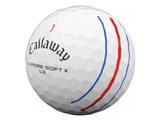 callaway chrome soft x ls ball with Triple Track