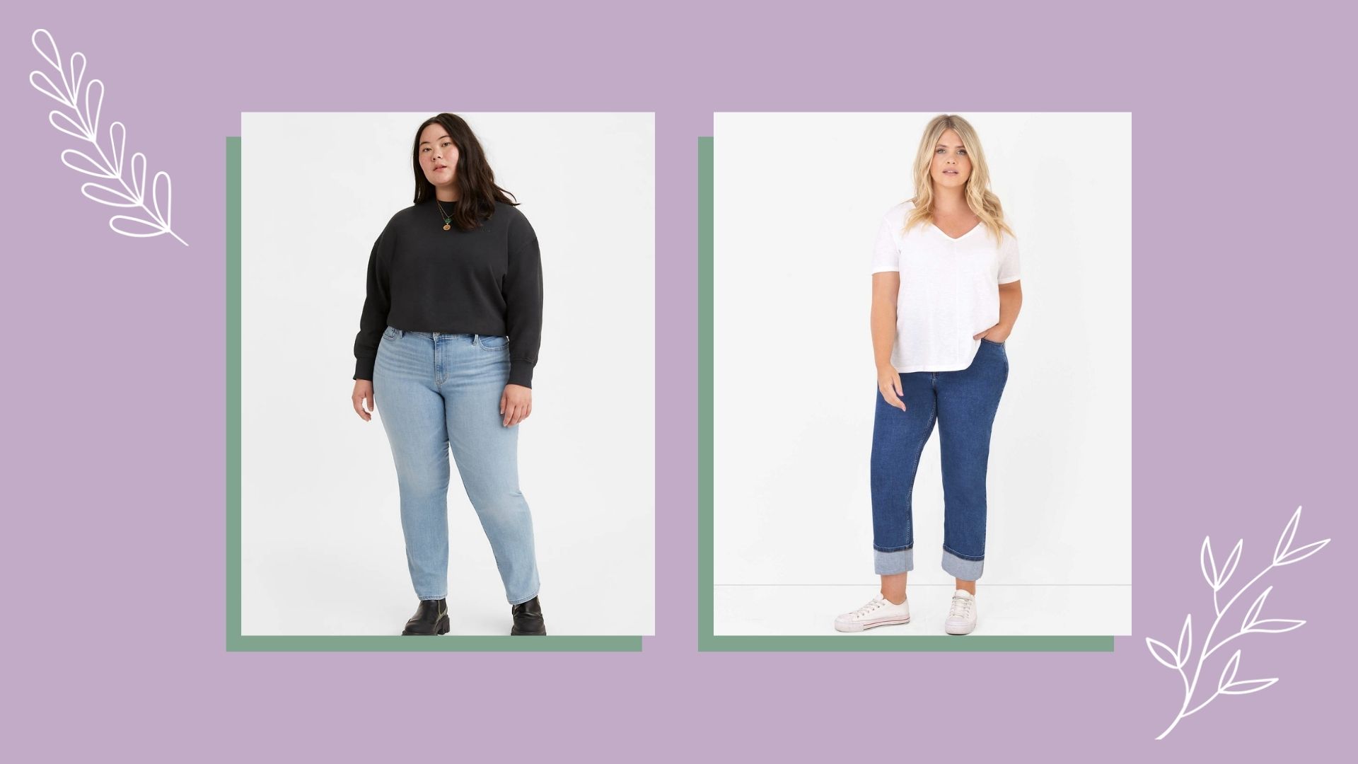 JEANS AND TROUSERS FOR PETITES AND CURVY WOMEN - YouTube