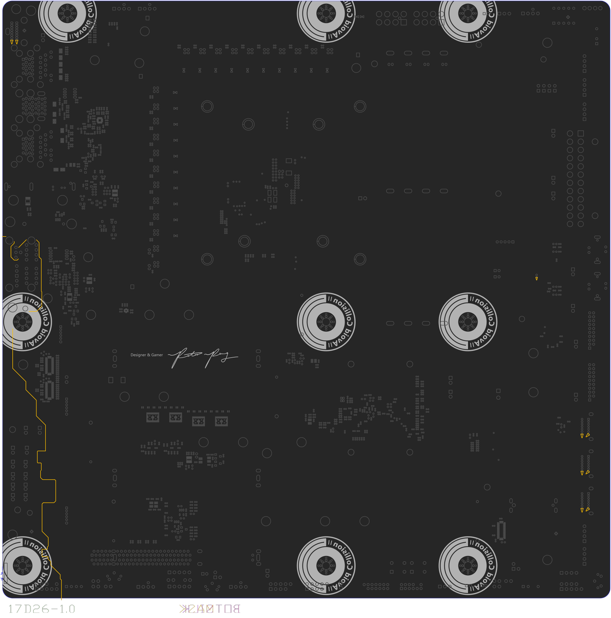 MSI Z690 Godlike PCB Shots
