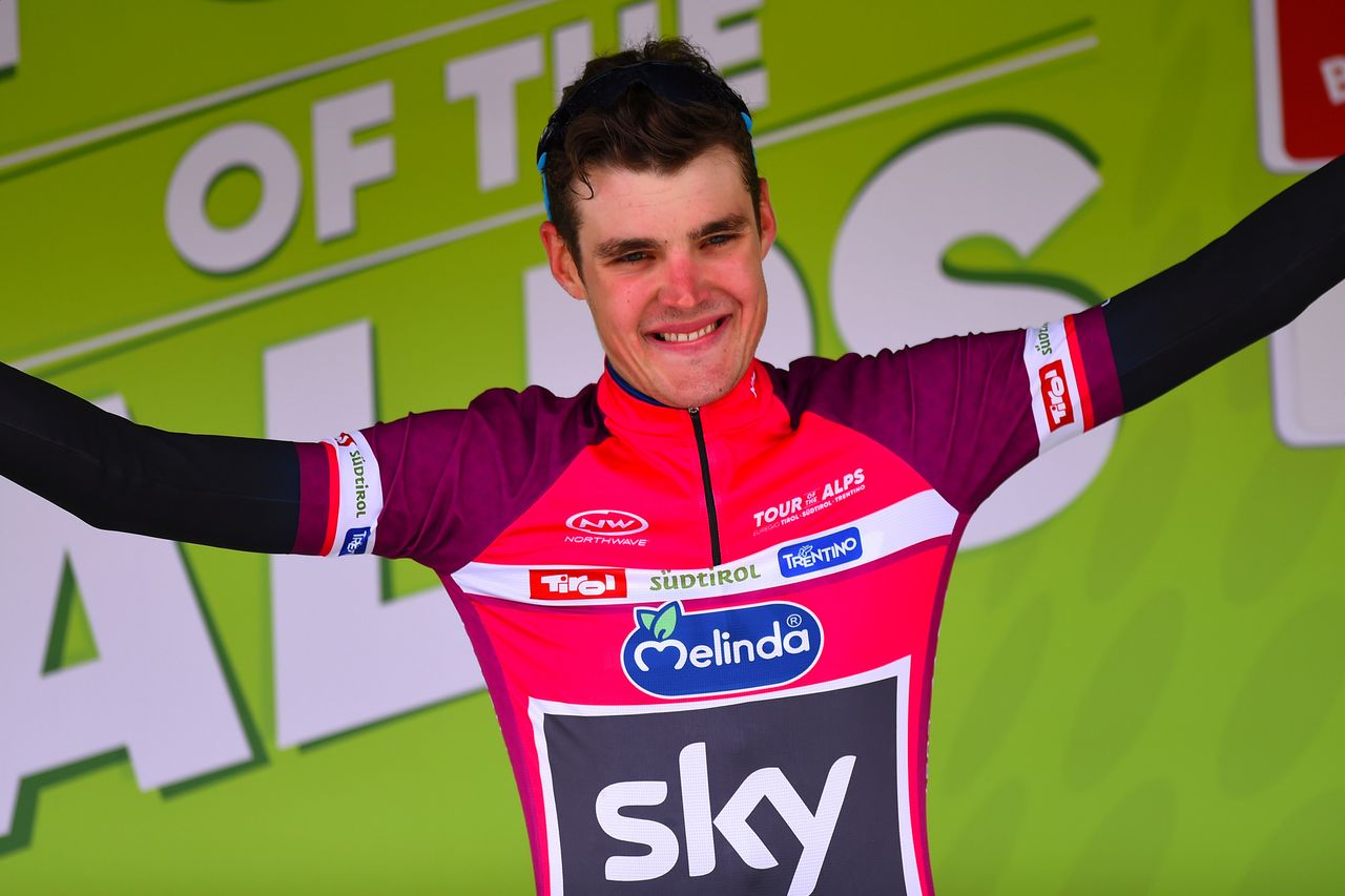 Pavel Sivakov on the podium