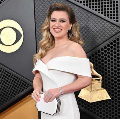 Kelly Clarkson attends the 66th GRAMMY Awards at Crypto.com Arena on February 04, 2024 in Los Angeles, California.