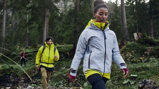 HARRYSTORE Mens Hooded Breathable Outdoor Hiking Windbreaker Waterproof Rain Jacket 