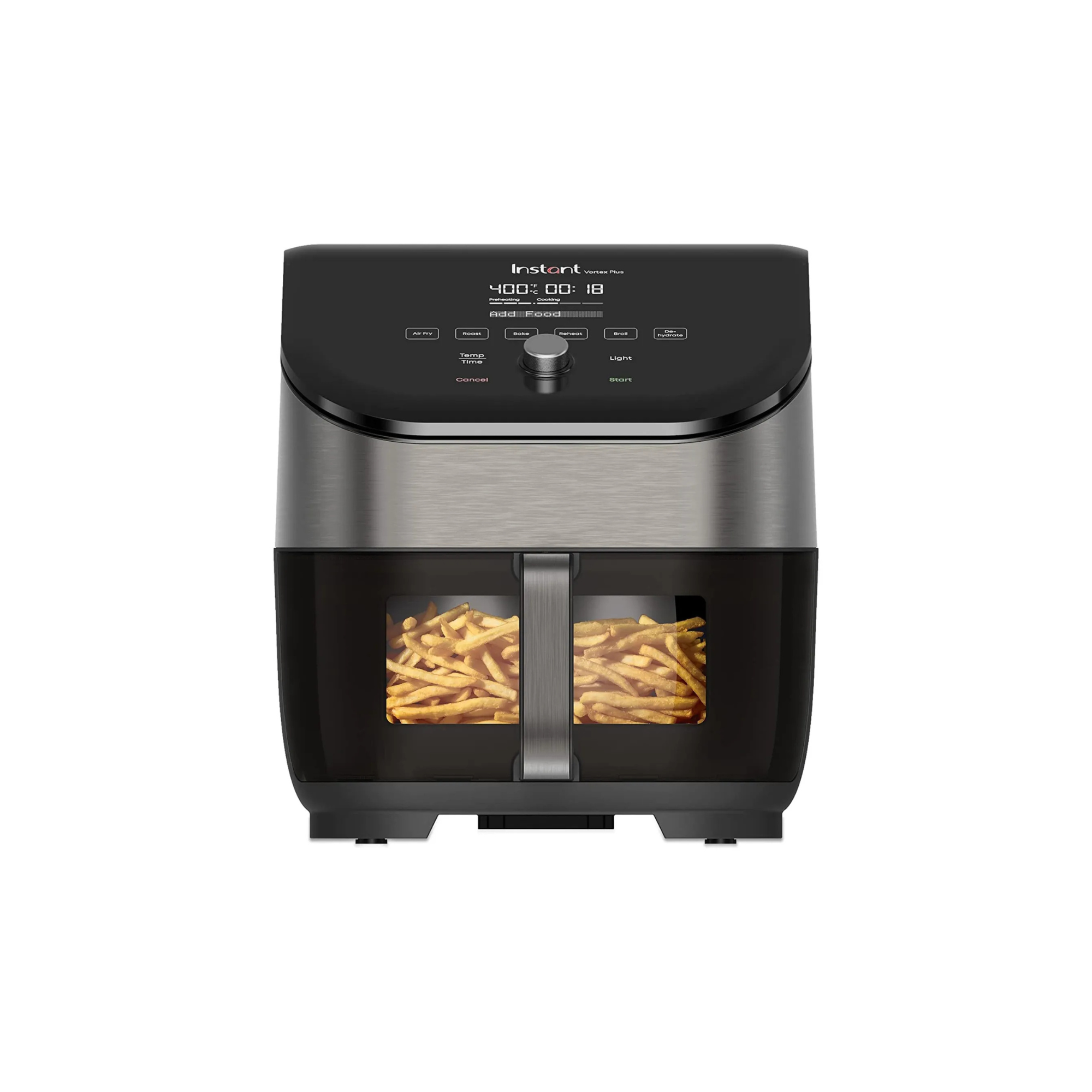  Instant Vortex Plus 6-Quart Air Fryer Oven on a transparent background