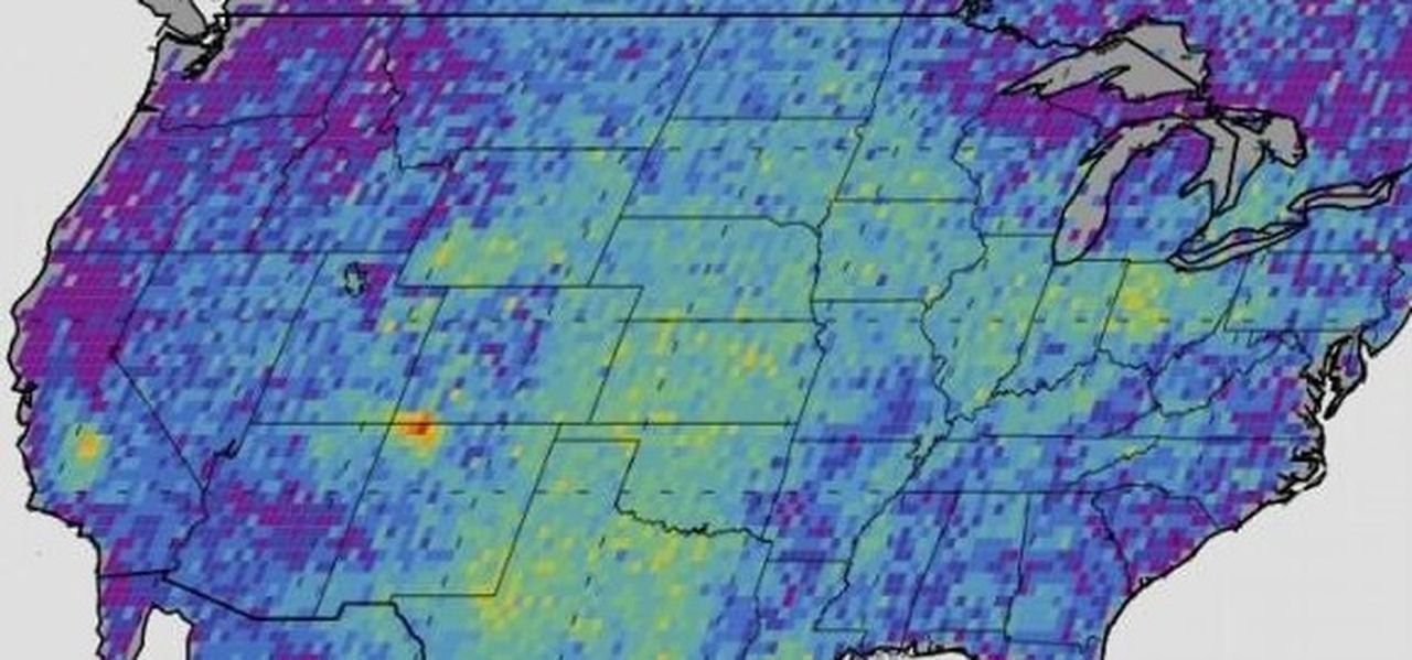 The U.S. Southwest&amp;#039;s Four Corners area is a methane hotspot