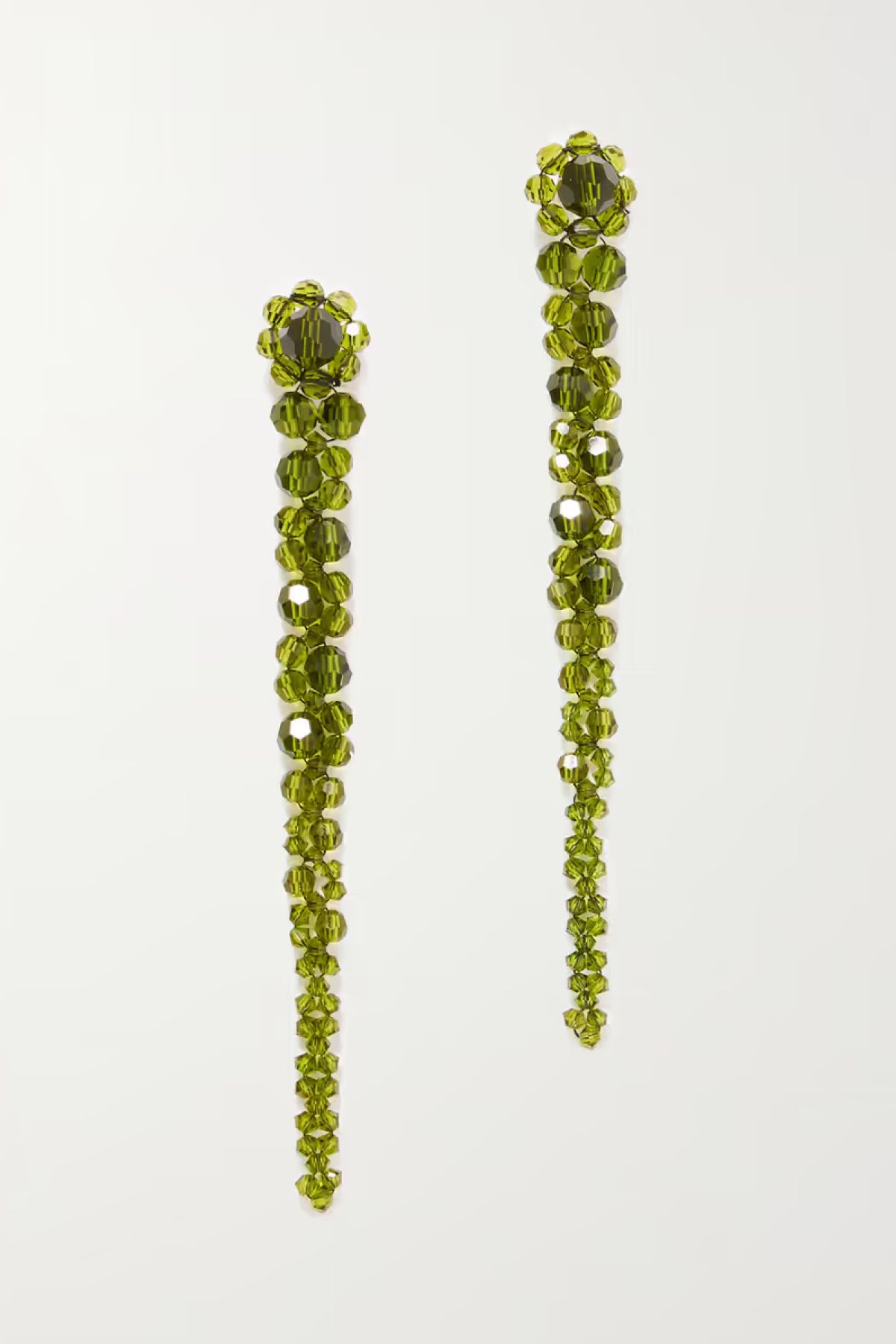 Simone Rocha Drip Crystal Earrings