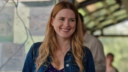 Virgin River season 5 will see the return of Alexandra Breckenridge as Mel Monroe. Here is Mel in episode 401 of Virgin River