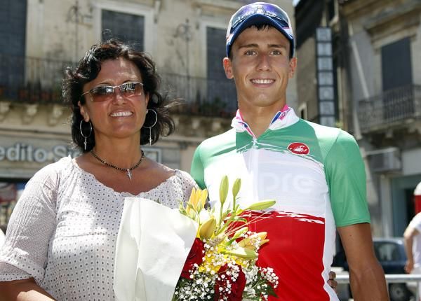 Adriano Malori poses in his new kit