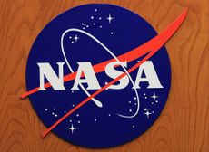 NASA logo.