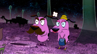 Courage's parents in Courage the Cowardly Dog.