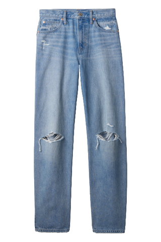 Gap High Rise Barrel Jeans 