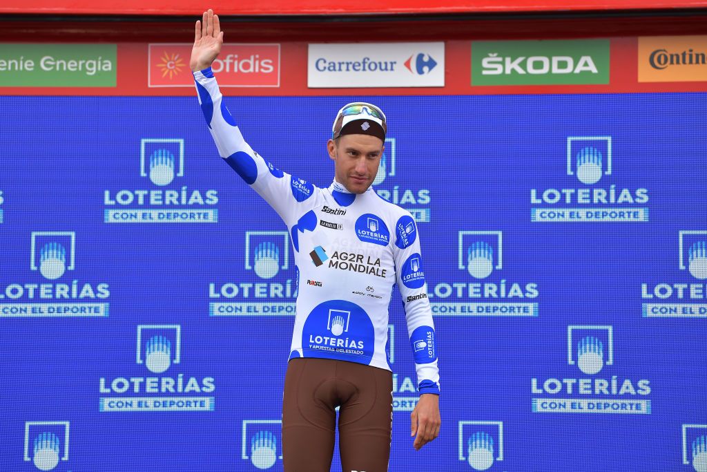 Geoffrey Bouchard (AG2R La Mondiale) remains in polka dots
