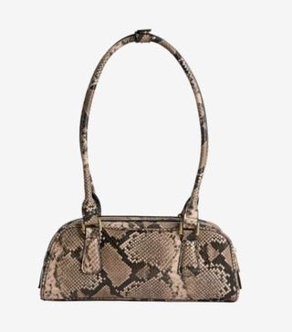 Image of snakeskin handbag