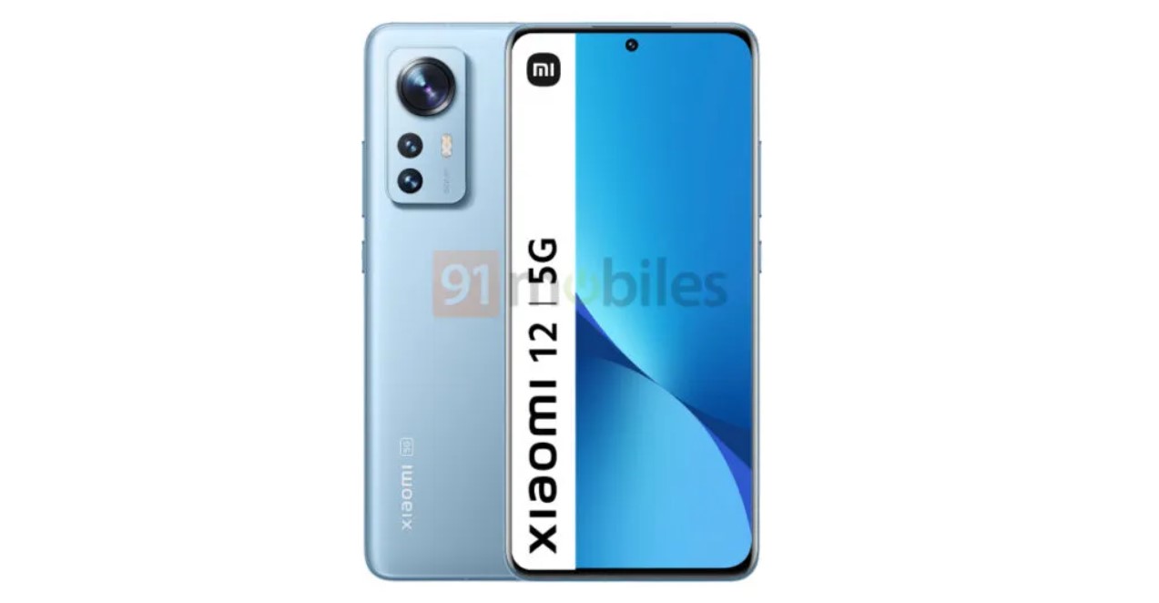 Xiaomi 12 renders