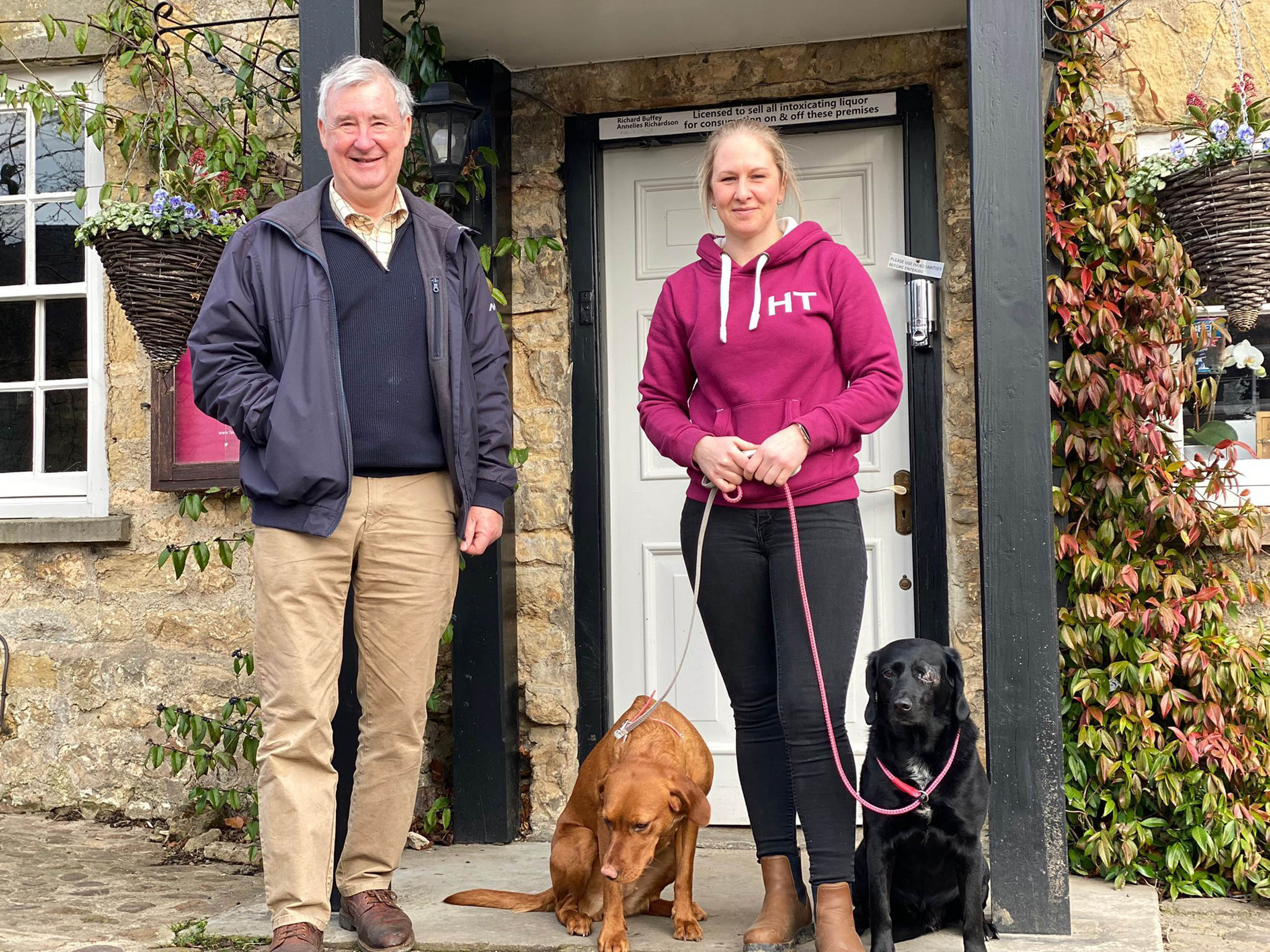 TV tonight Peter, Lexi the Labrador and family