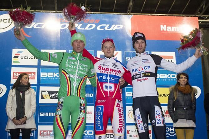 Sven Nys, Kevin Pauwels and Niels Albert