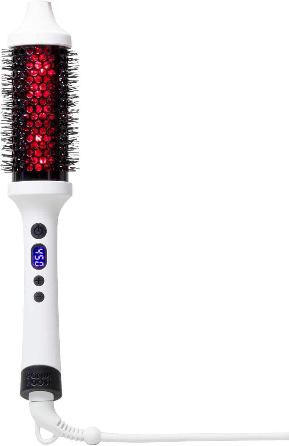 BONDIBOOST, Bondiboost Infrared Thermal Brush, Heated Thermal Round Brush for Smooth + Shiny Hair, Dry Hair Styling for Instant Volume, Less Hair Breakage + Minimizes Snags, Frizz-Free