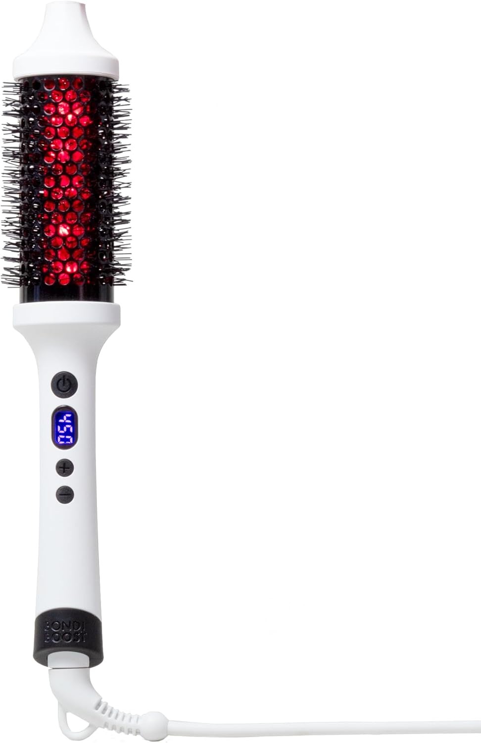 BONDIBOOST, Bondiboost Infrared Thermal Brush, Heated Thermal Round Brush for Smooth + Shiny Hair, Dry Hair Styling for Instant Volume, Less Hair Breakage + Minimizes Snags, Frizz-Free