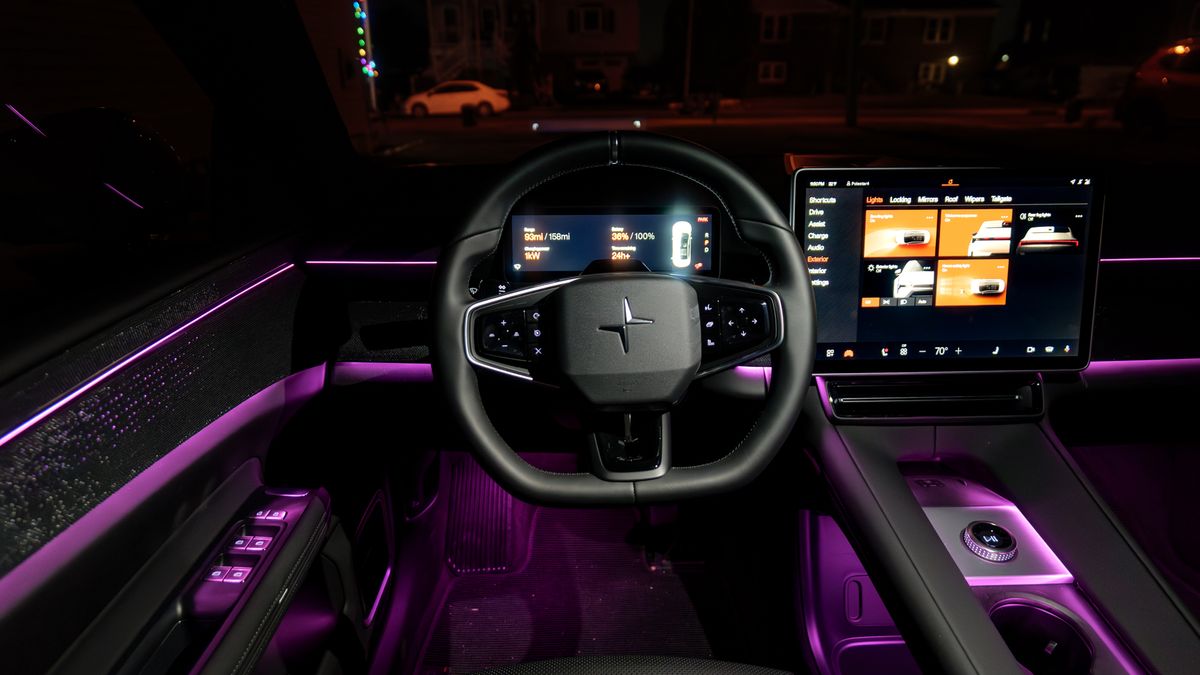 2026 Polestar 4 test drive.