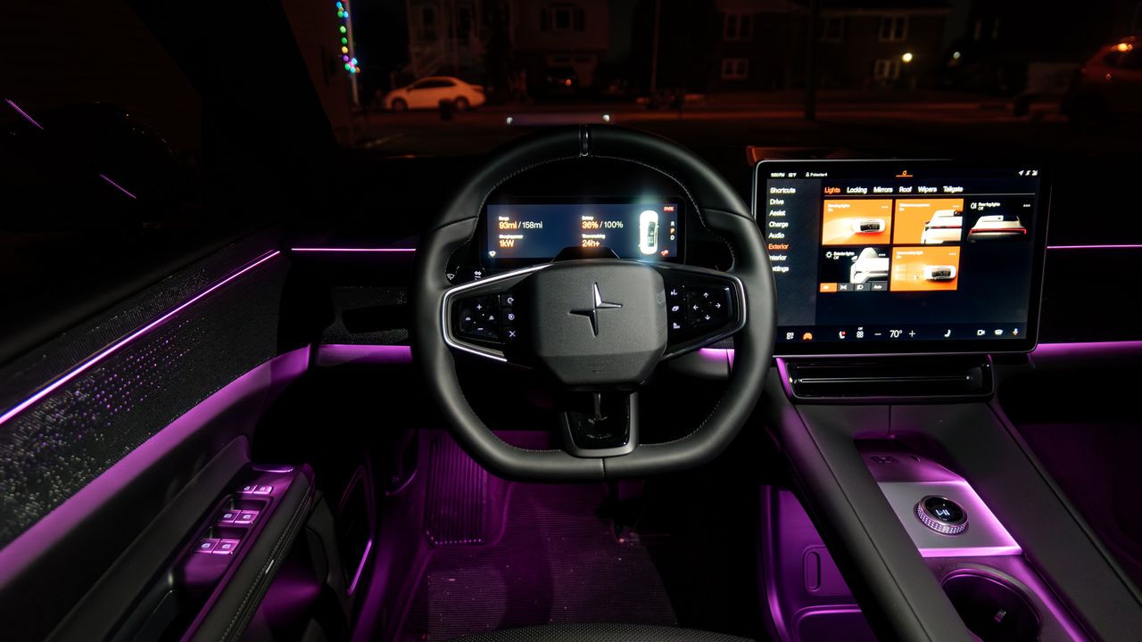 2026 Polestar 4 test drive.