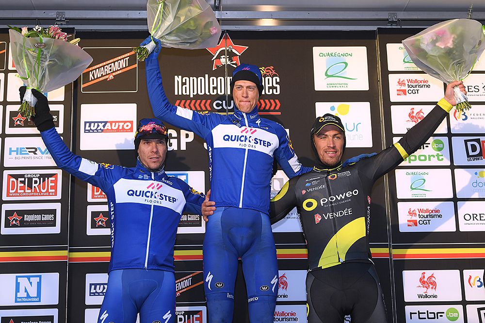 Niki Terpstra and Philippe Gilbert give Quick-Step 1-2 at Le Samyn