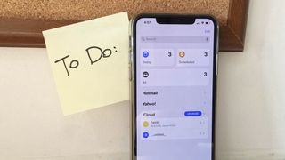 Reminders app on iPhone