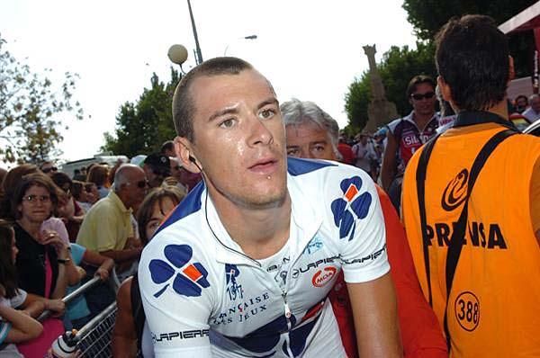 Stage winner Anthony Roux (Fran&ccedil;aise des Jeux)
