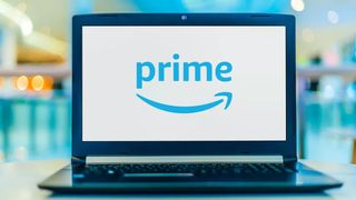 Amazon Prime on laptop