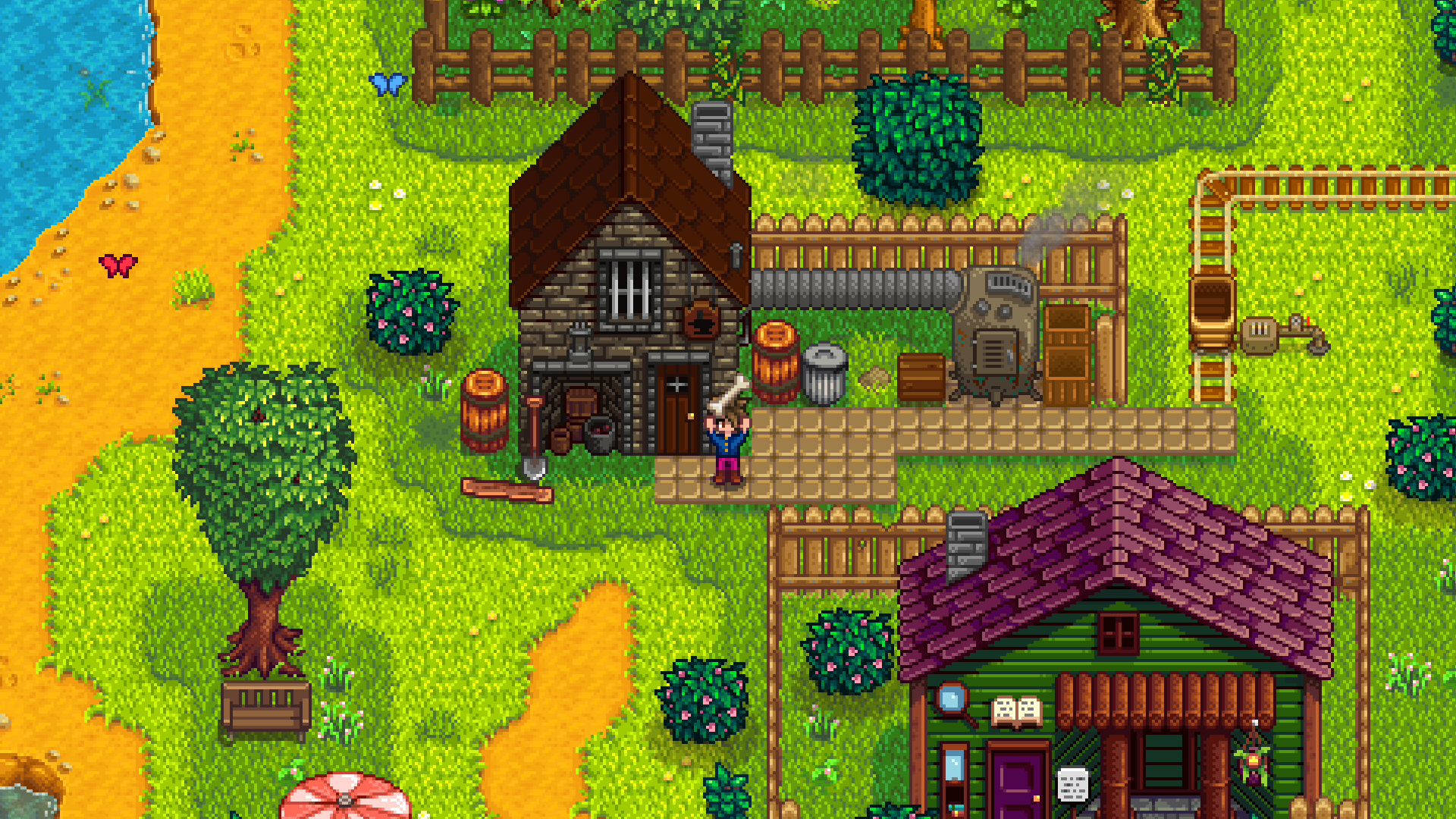 Обновление Stardew Valley добавляет новые схемы расположения шахт и ряд улучшений качества жизни, а также запрещает «два неподходящих имени» из генератора имен.