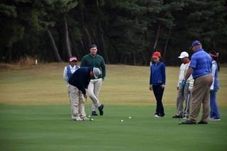 North korea golf