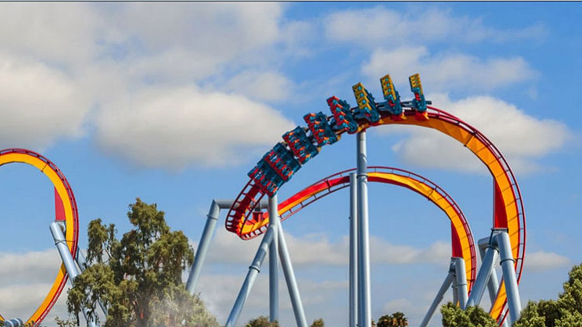 Roller coasters at Knott&#039;s Berry Farm