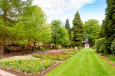 The Rose Garden at Brodsworth Hall in Yorkshire. ©Richard Lea-Hair / English Heritage