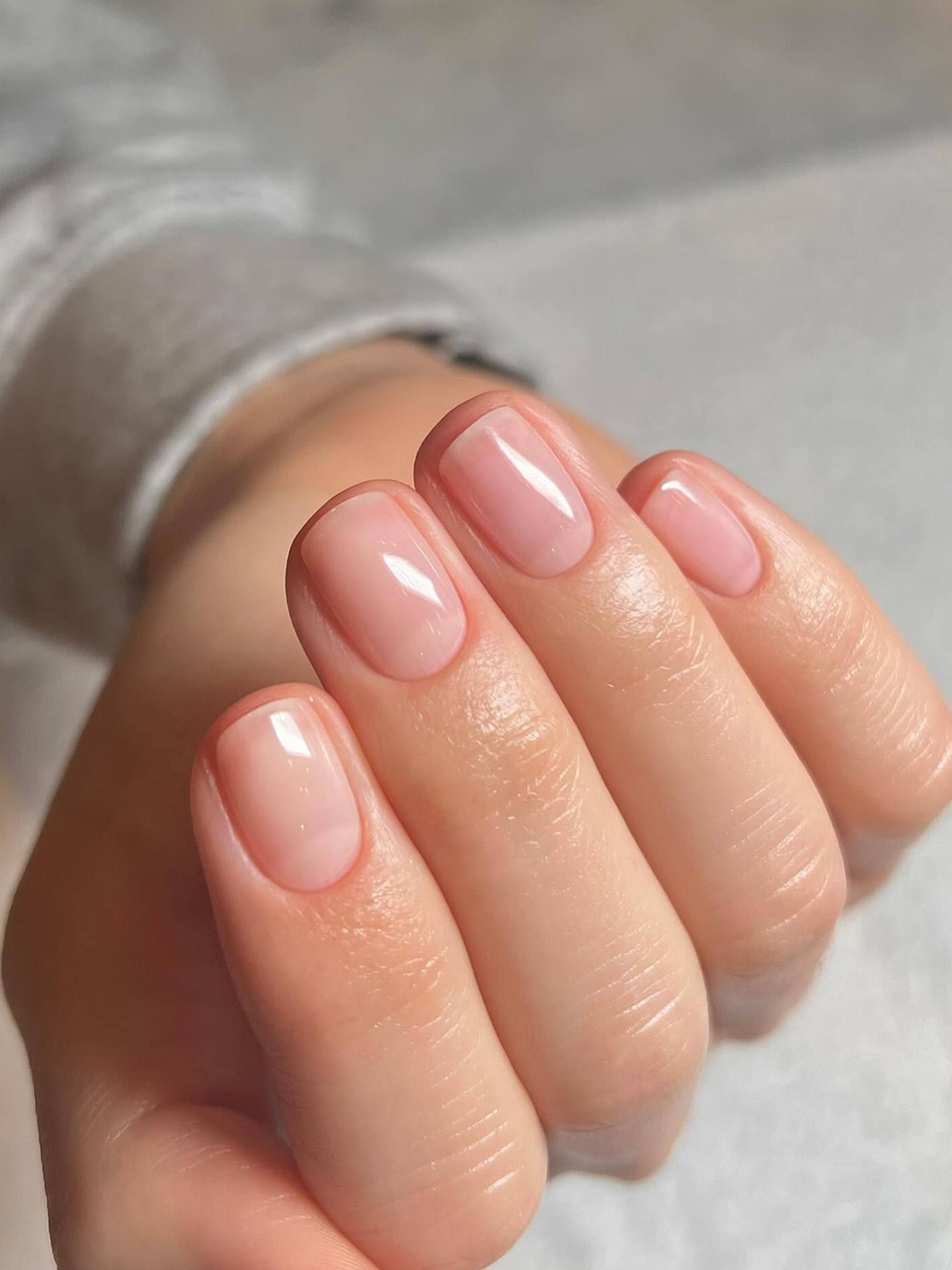A 'no manicure' manicure by Georgia Rae