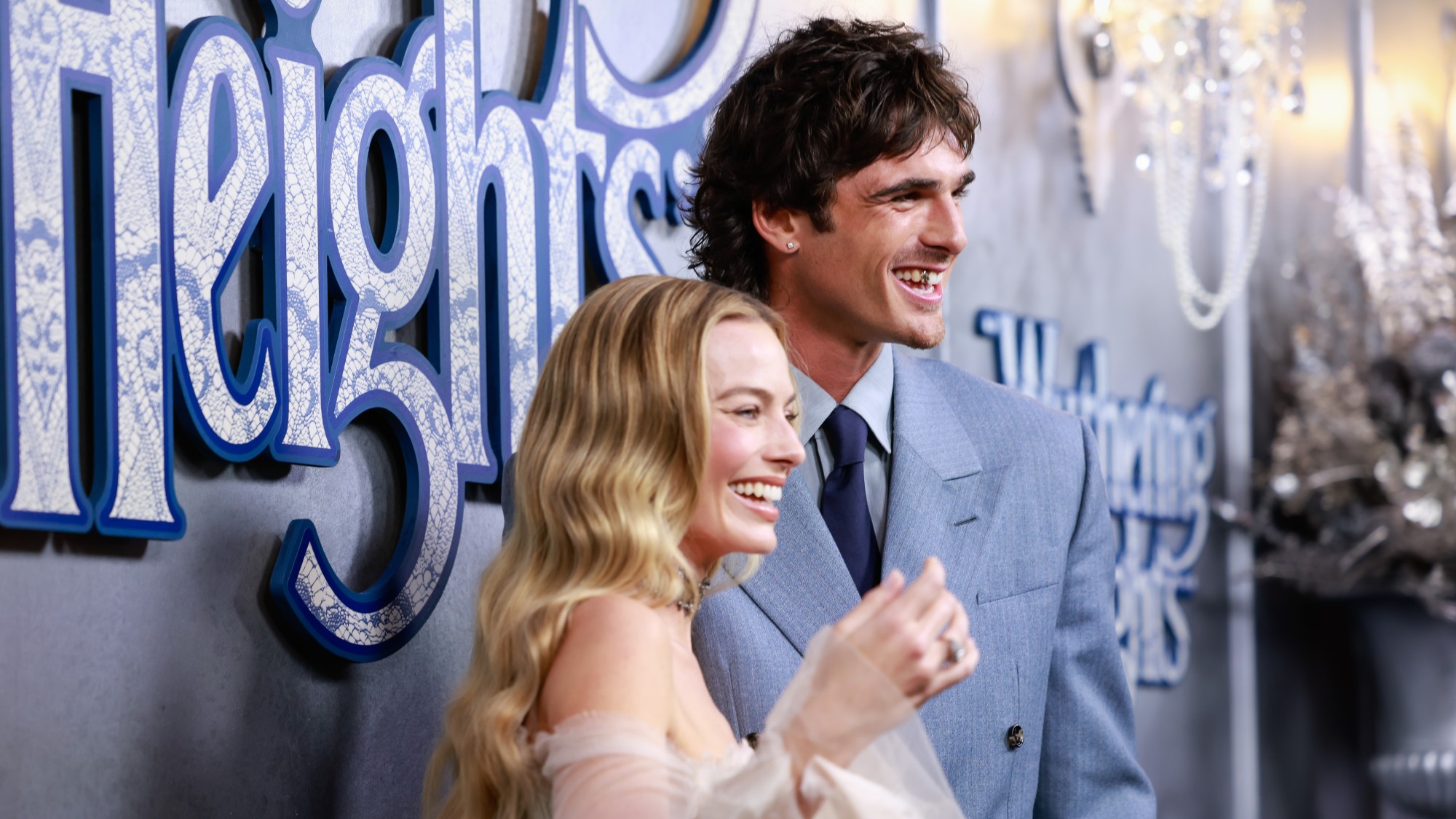 Margot Robbie and Jacob Elordi attend the "Wuthering Heights" Australian premiere at State Theatre in Sydne