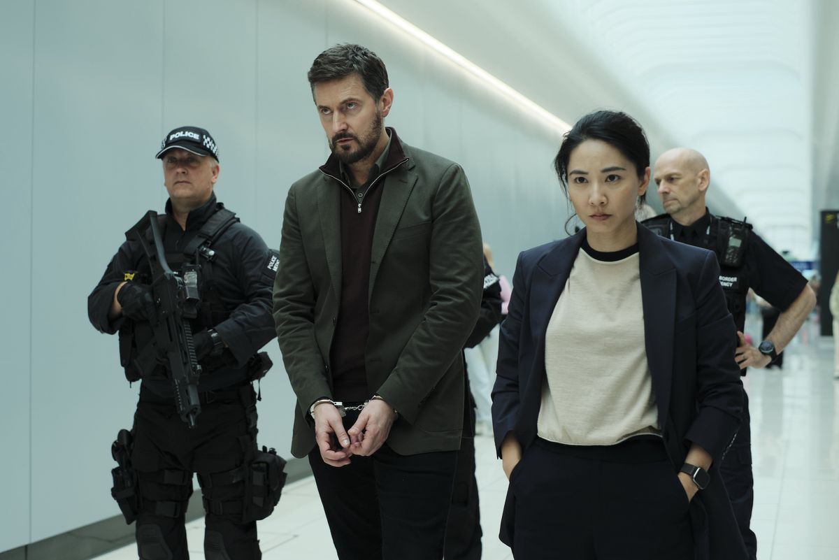 Richard Armitage plays Dr Matthew Nolan and Jing Lusi plays DC Hana Li in Red Eye episode 1 recap