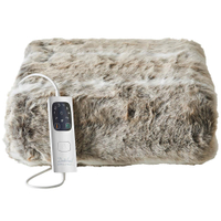 Relaxwell by Dreamland Intelliheat Faux Fur Heated Throw: £100, Argos
