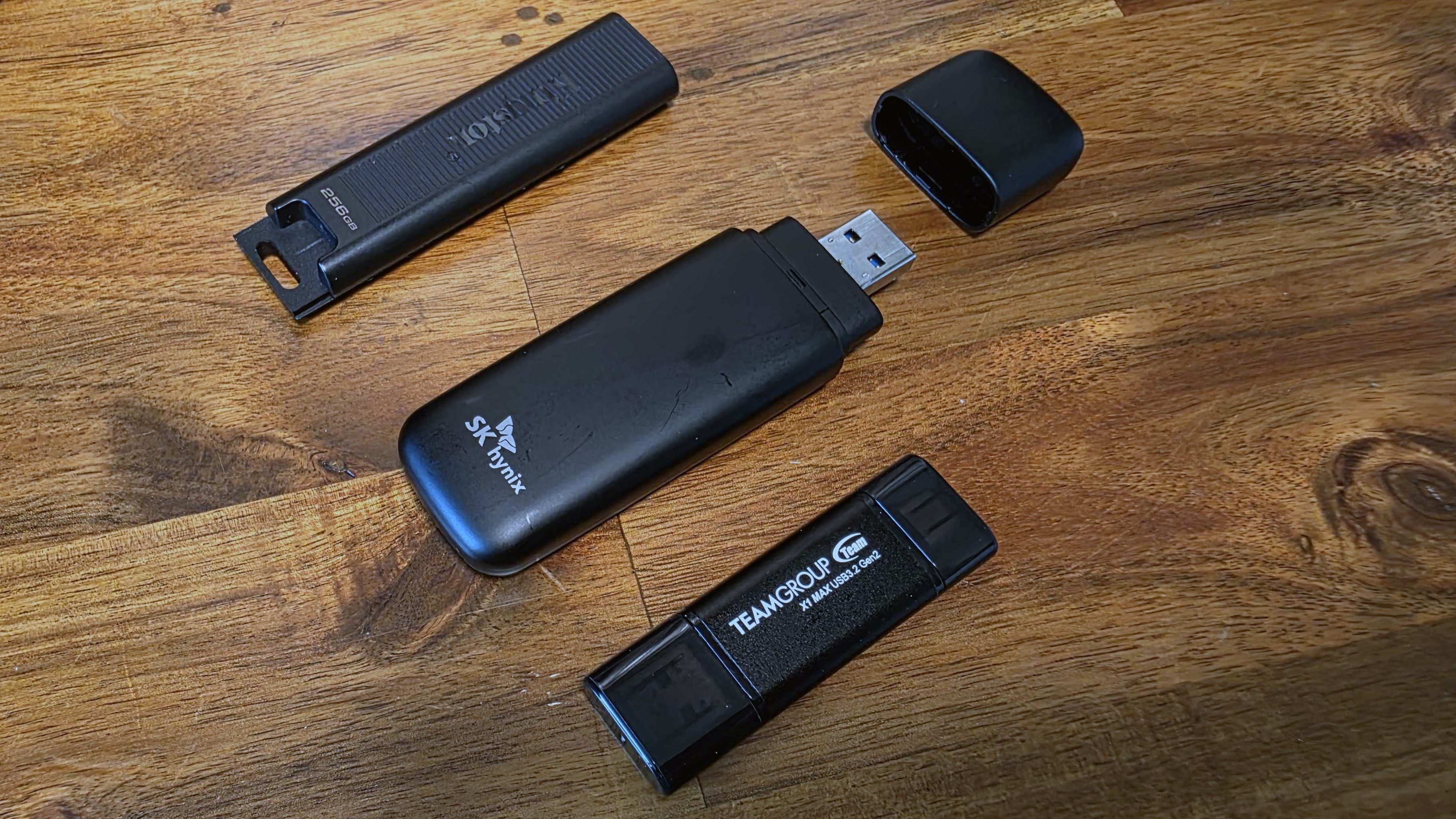 The SK hynix Tube T31 is a bit bulky compared to competing drives from Kingston and Teamgroup.