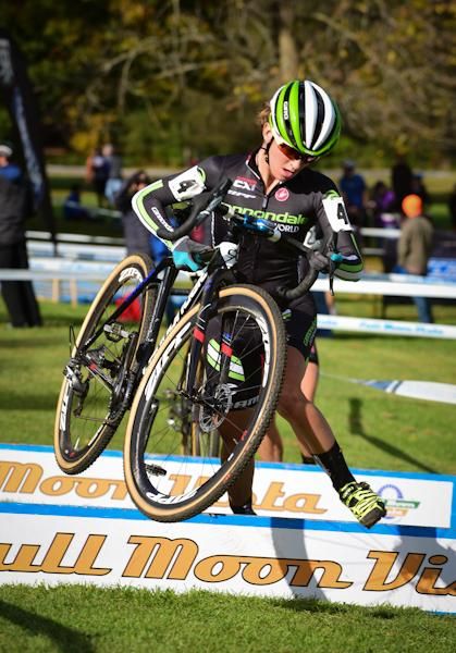 Kaitie Antonneau (Cannondale) did not seem to be having the weekend she had hoped for