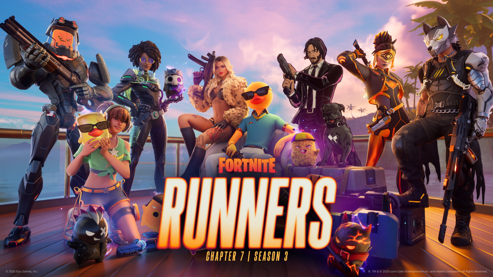 Fortnite Season 3 in Chapter 7