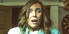 Toni Collette as Annie Graham in the Hereditary horror movie