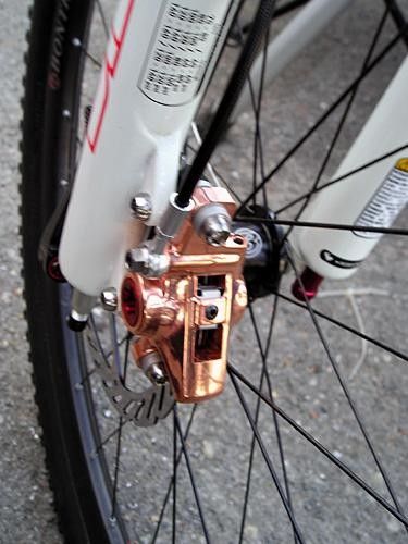 One piece forged brake calipers