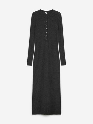 Heavy Knit Wool Dress