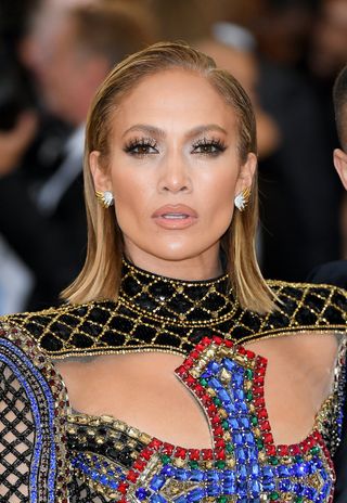 Jennifer Lopez attends Heavenly Bodies: Fashion & The Catholic Imagination Costume Institute Gala at the Metropolitan Museum of Art on May 7, 2018 in New York City
