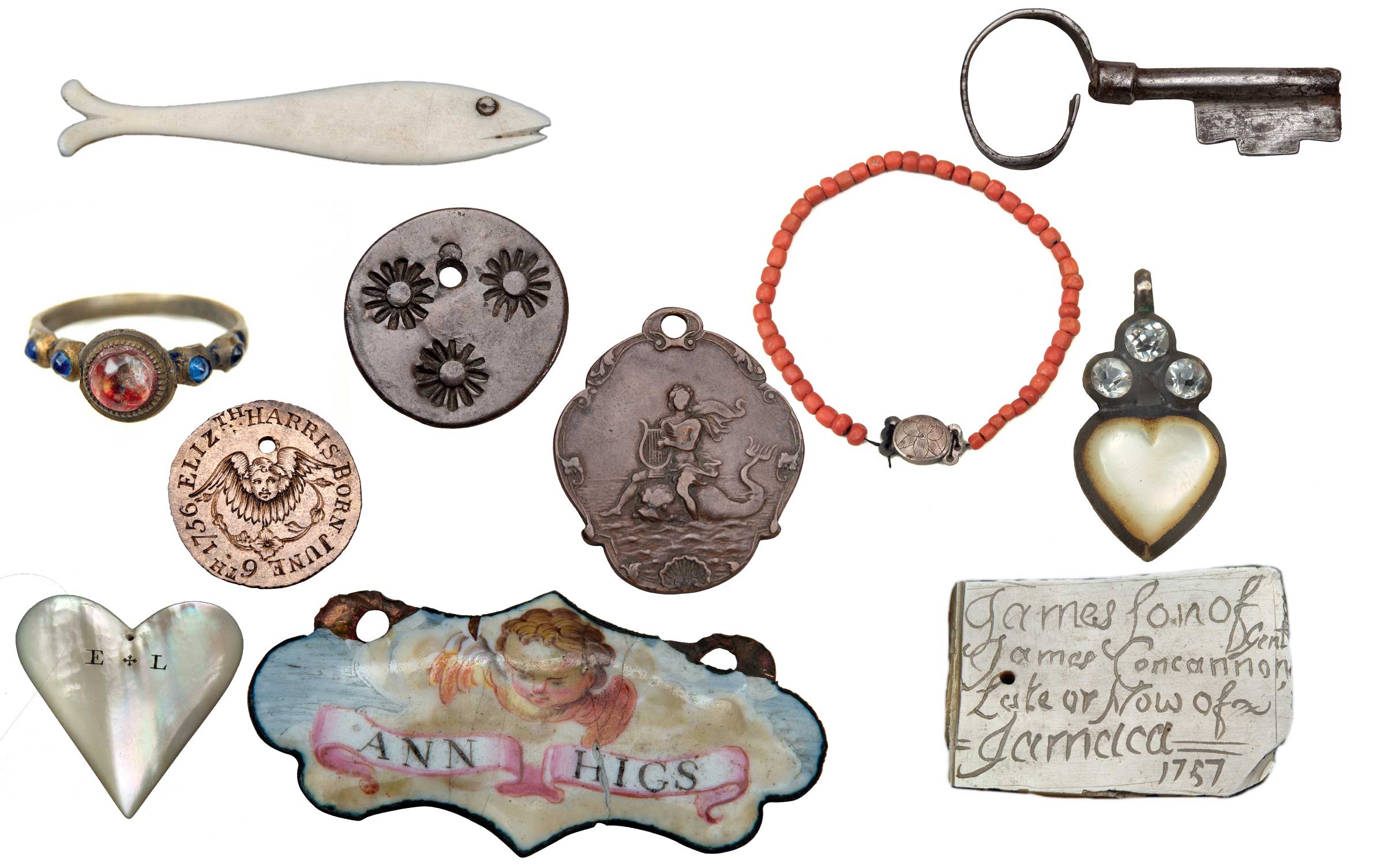 Objects from The Foundling Museum