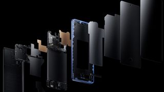 A photo of the Xiaomi 13T internals