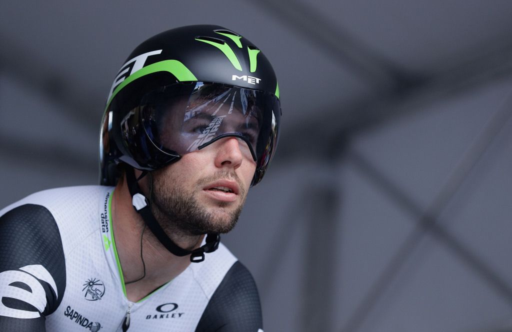 Mark Cavendish in the starthouse