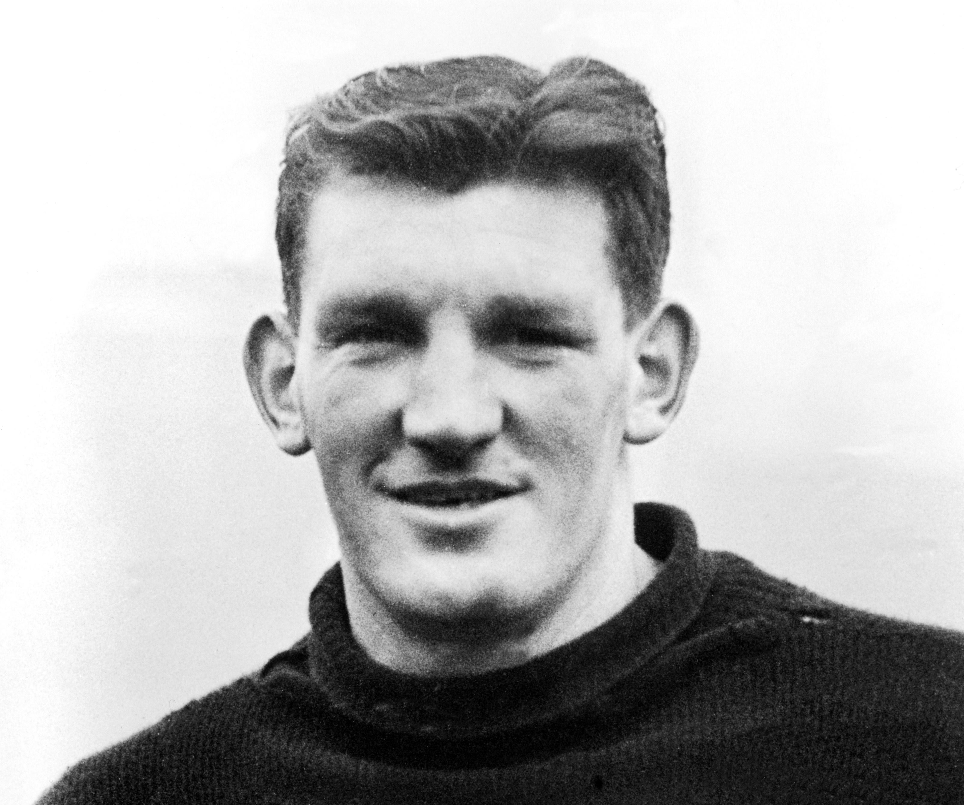 Rangers and Scotland footballer George Young pictured in 1952