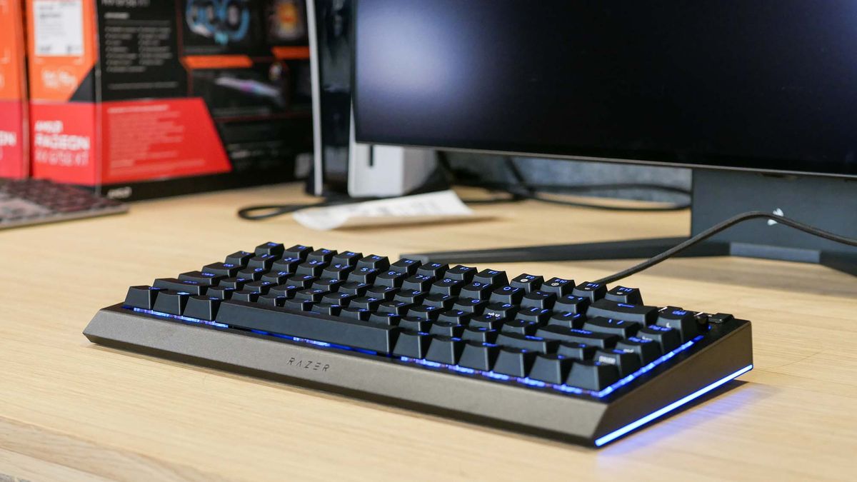 Razer BlackWidow V4 75 review Tom's Guide